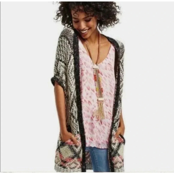 CAbi 267 Flirty Coral Animal Print Cami Top Size Small - Picture 3 of 10